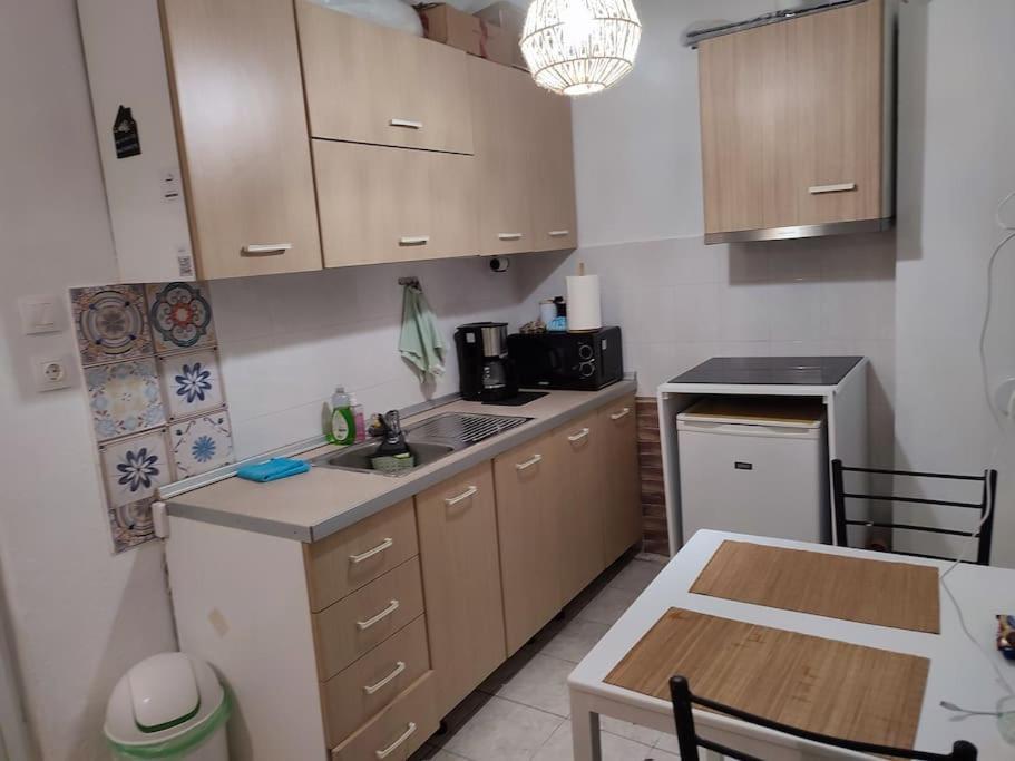 테살로니키 Modern Urban Host With Private Courtyard 아파트 외부 사진